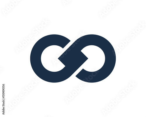 Letter G Infinity Logo Design Template Element