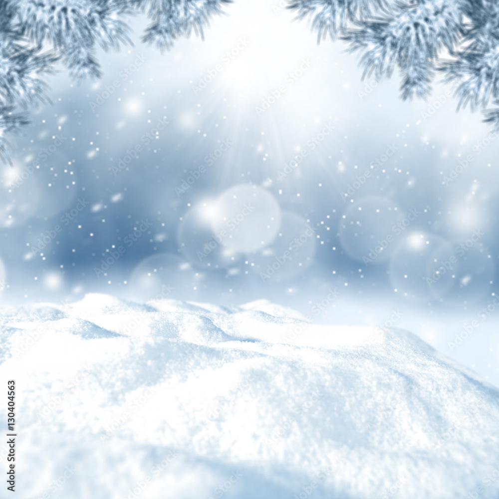 snow space and winter time snow space and winter time