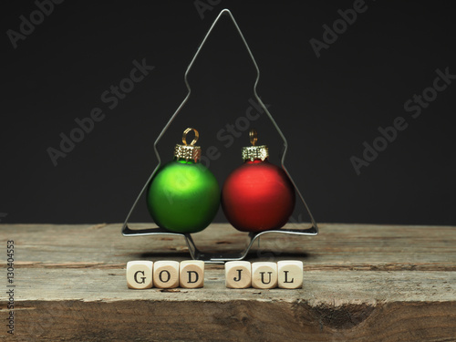 God Jul, Scandinavian Merry CVhristmas photo