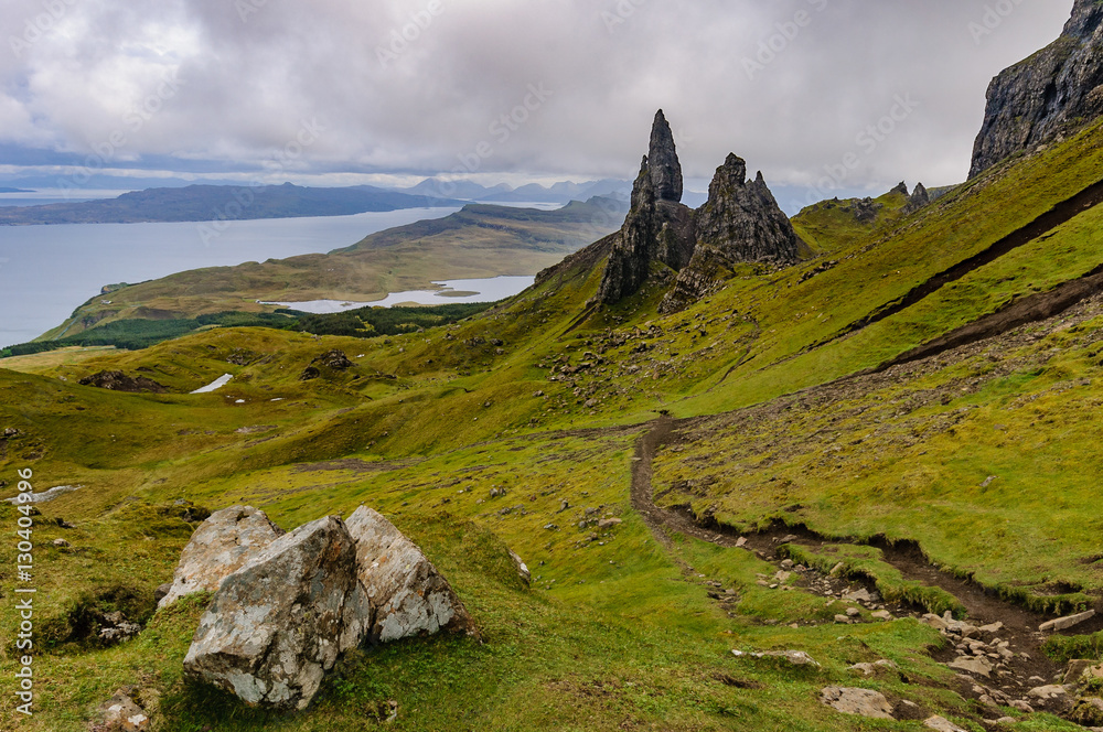 Old Man of Storr, Isle of Skye Landscape Old Man of Storr, Isle of Skye Landscape