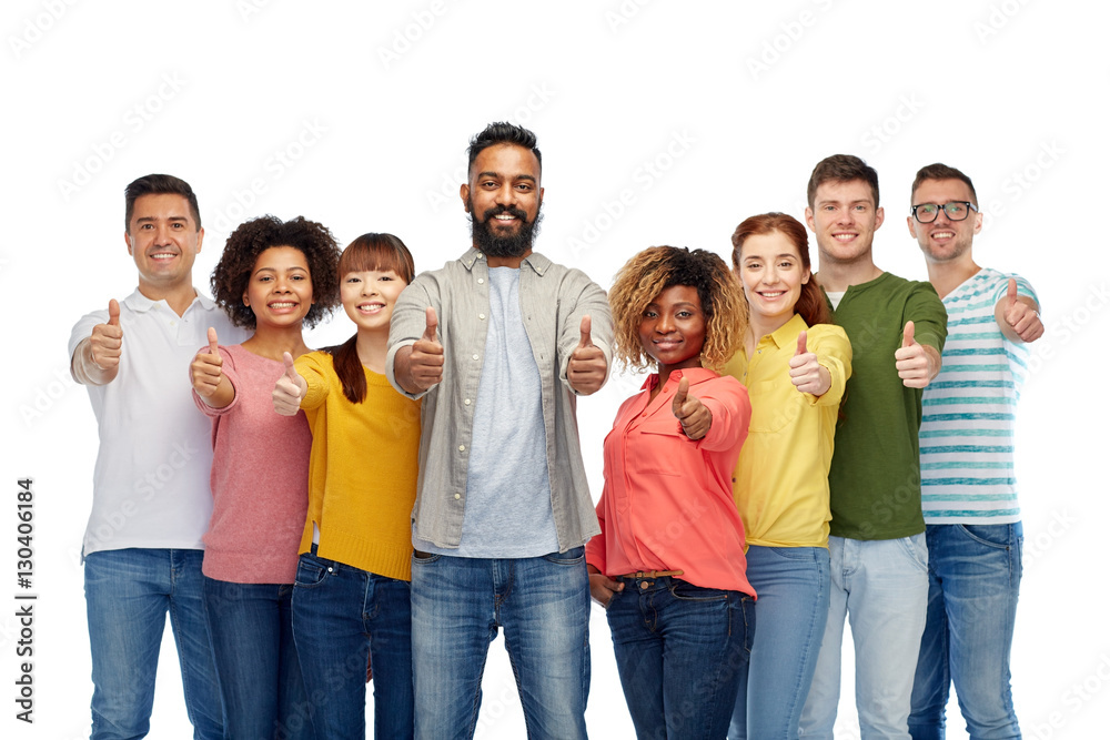 international group of people showing thumbs up international group of people showing thumbs up