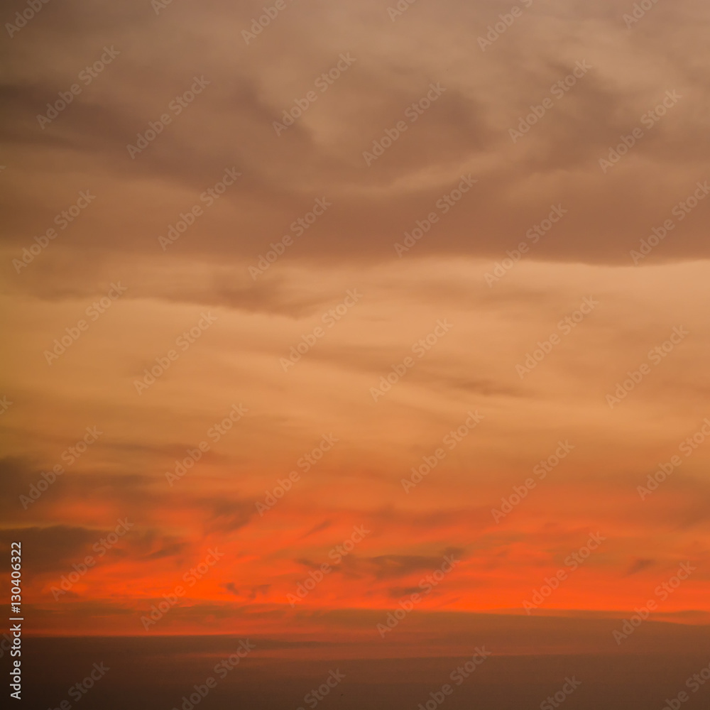 Fototapeta premium Sky color after sunset