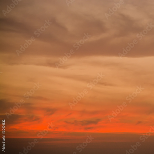 Fototapeta Naklejka Na Ścianę i Meble -  Sky color after sunset