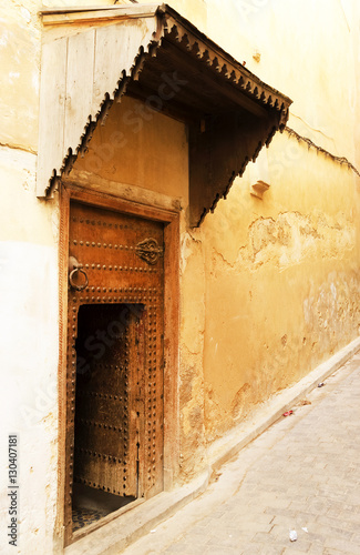 Architectural detail in Fes Old Medina, Morocco, Africa © Rechitan Sorin