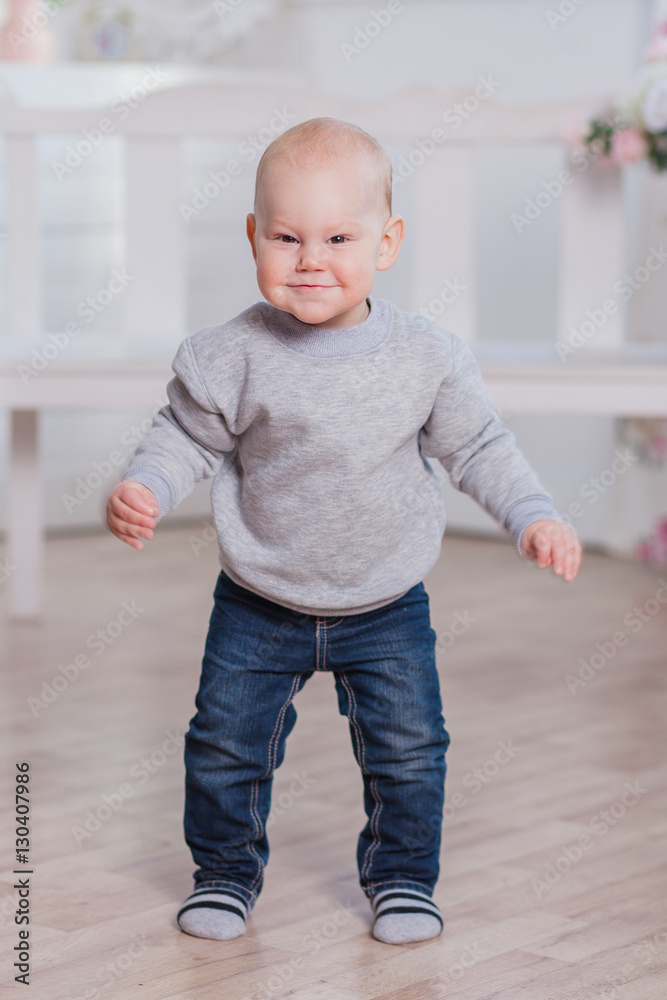 Portrait of lovely little boy crawling happy smiling Portrait of lovely little boy crawling happy smiling