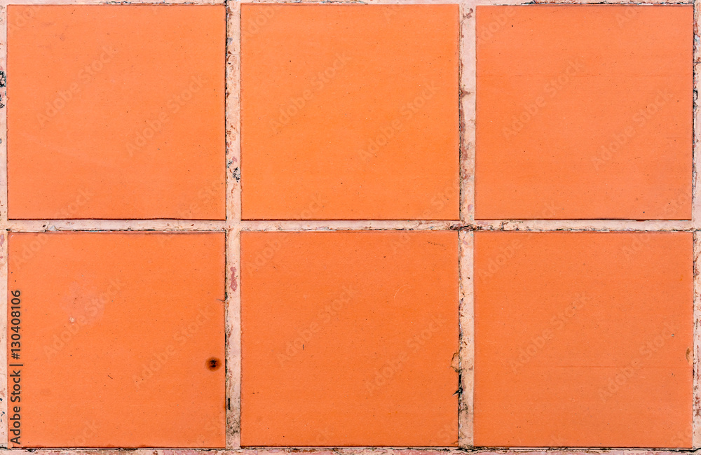 Fototapeta premium Brown tiles pattern