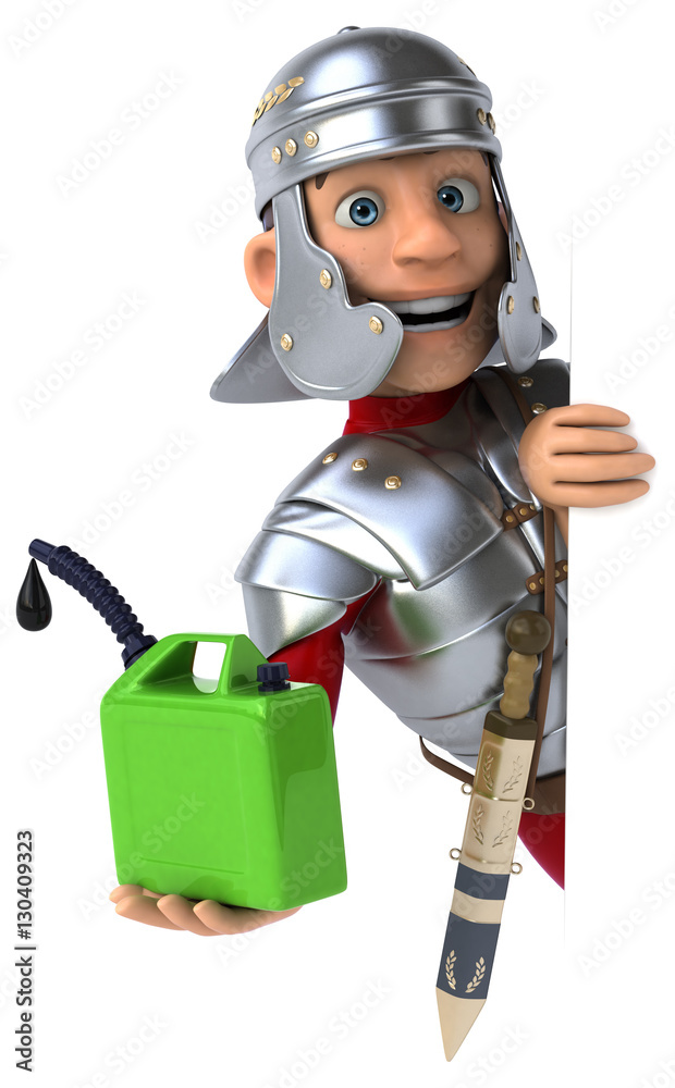 Naklejka premium Roman soldier