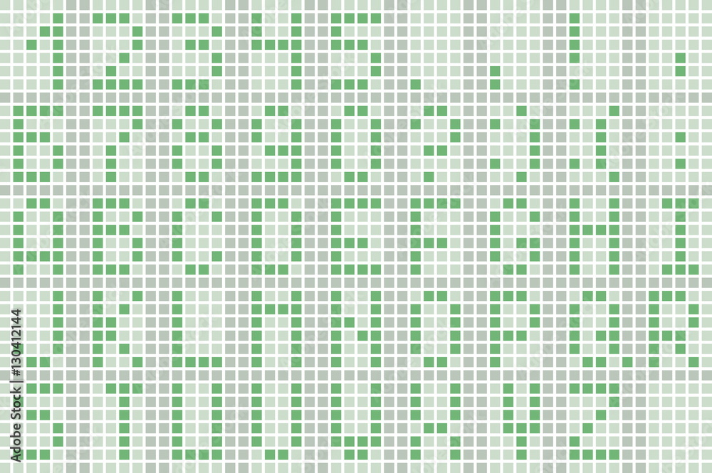 Pixel green font