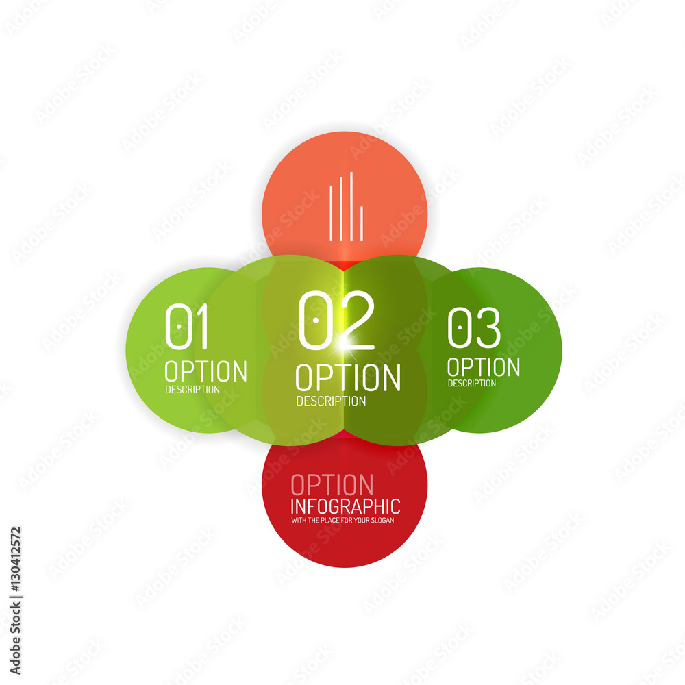 Abstract vector business geometric infographics Abstract vector business geometric infographics