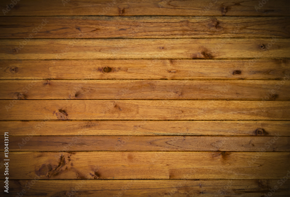 Naklejka premium dark wood background texture, vignette corner