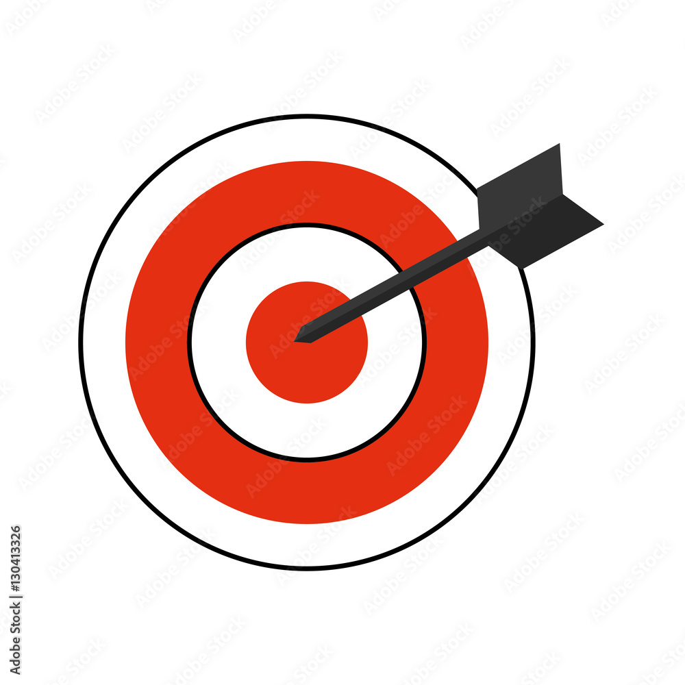 Dartboard target game icon vector illustration graphic design Dartboard target game icon vector illustration graphic design