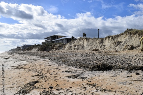Valokuva Beach Erosion Caused by Hurricane Matthew on October 7, 2016