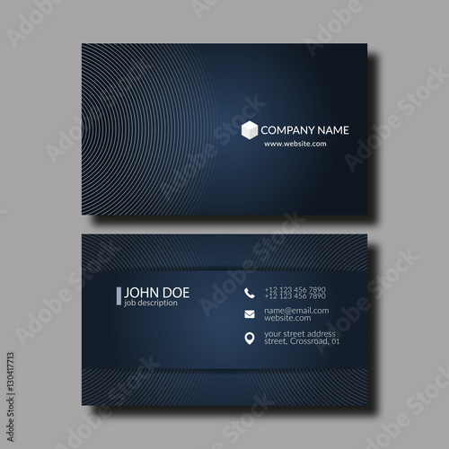 Business Card Template.