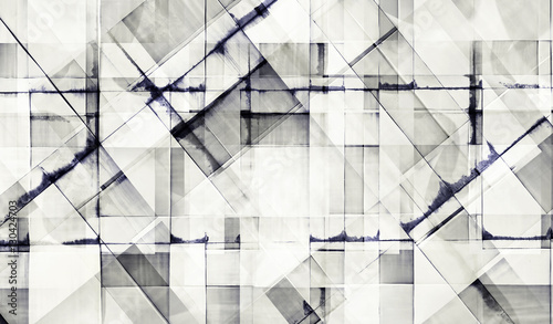Photography Modern office building with facade of glass. Buildings abstract