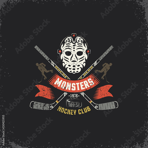 retro goalie mask