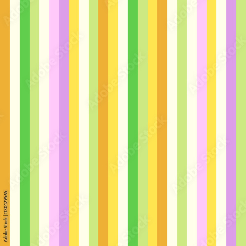 Seamless pattern with colorful stripes. Repeat straight stripes texture background, vector.