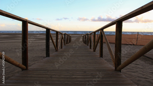 boardwalk to the beach © nvphoto
