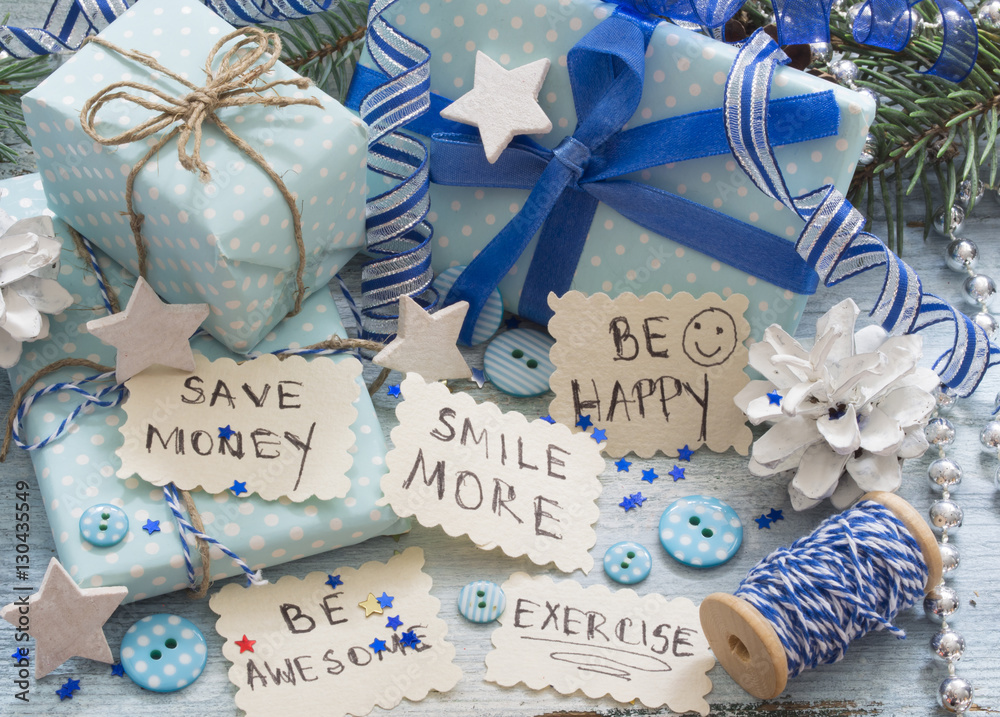 Fototapeta premium New Year's Resolutions