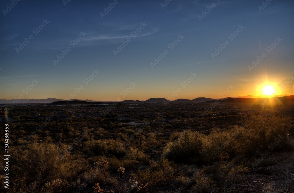 Desert Sunset