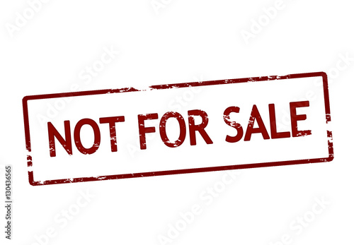 Not for sale