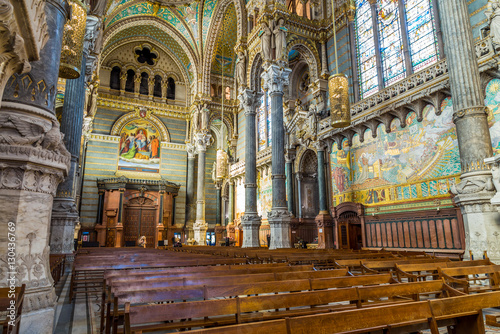 Inside view of a catherdral