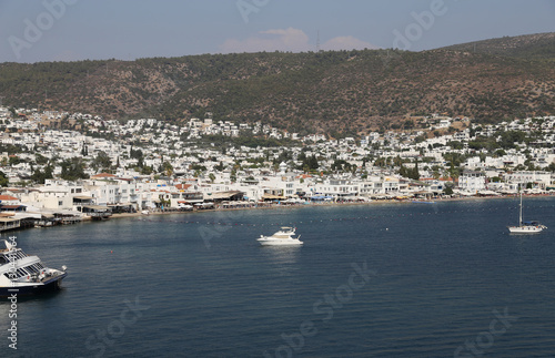 Bodrum Town in Aegean Coast of Turkey © EvrenKalinbacak
