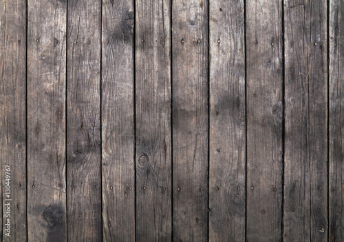 Old vintage gray brown wooden planks background