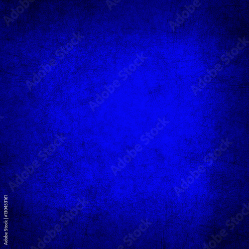 abstract blue xmas background of elegant dark vintage grunge