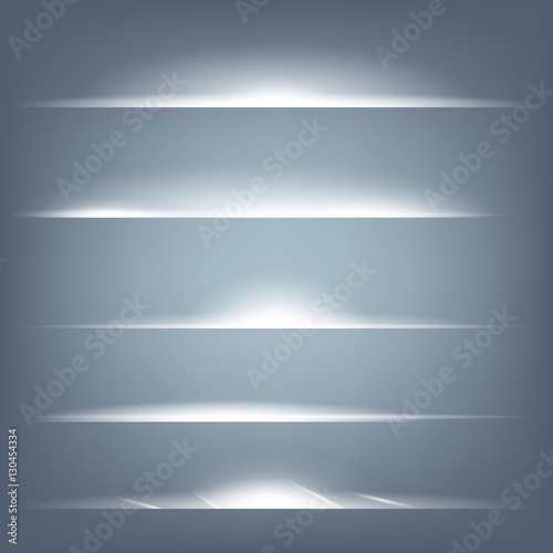 Wallpaper Mural Creative concept Vector set of glow light effect stars bursts with sparkles isolated on black background. For illustration template art design, banner for Christmas celebrate, magic flash energy ray Torontodigital.ca