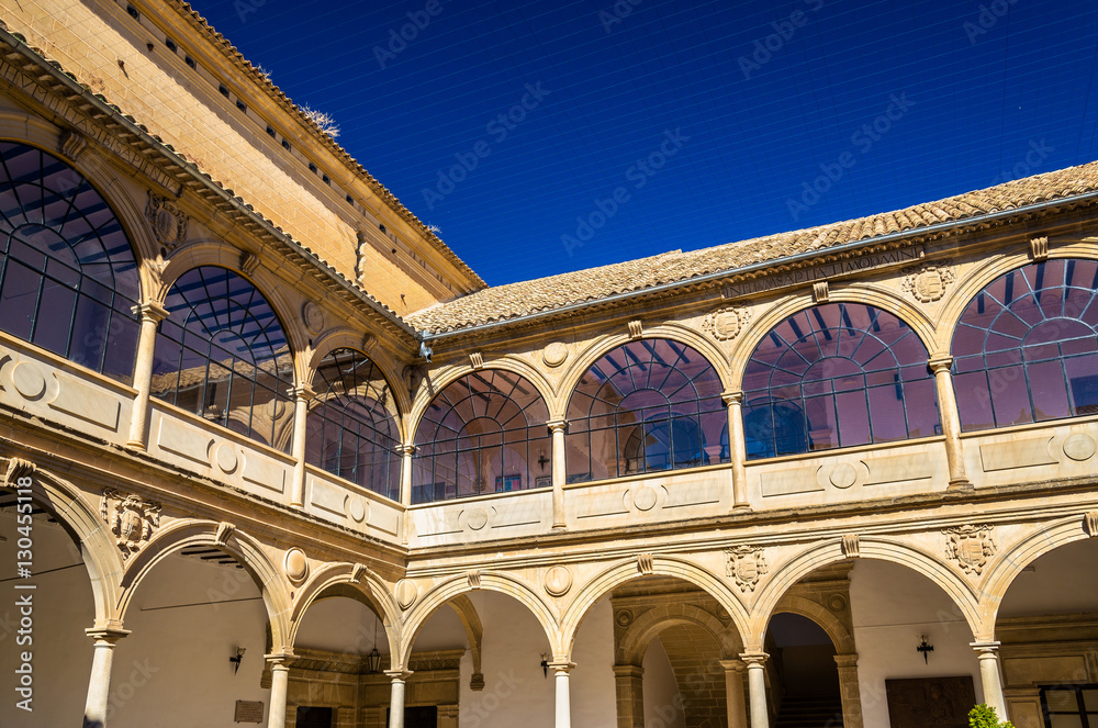 Fototapeta premium The University of Baeza building, Spain, Andalusia