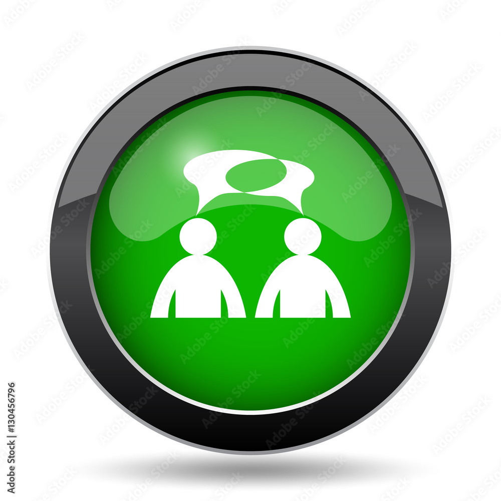 Comments icon - men with bubbles Comments icon - men with bubbles