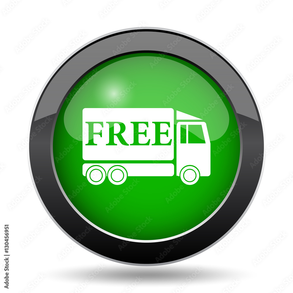 Free delivery truck icon