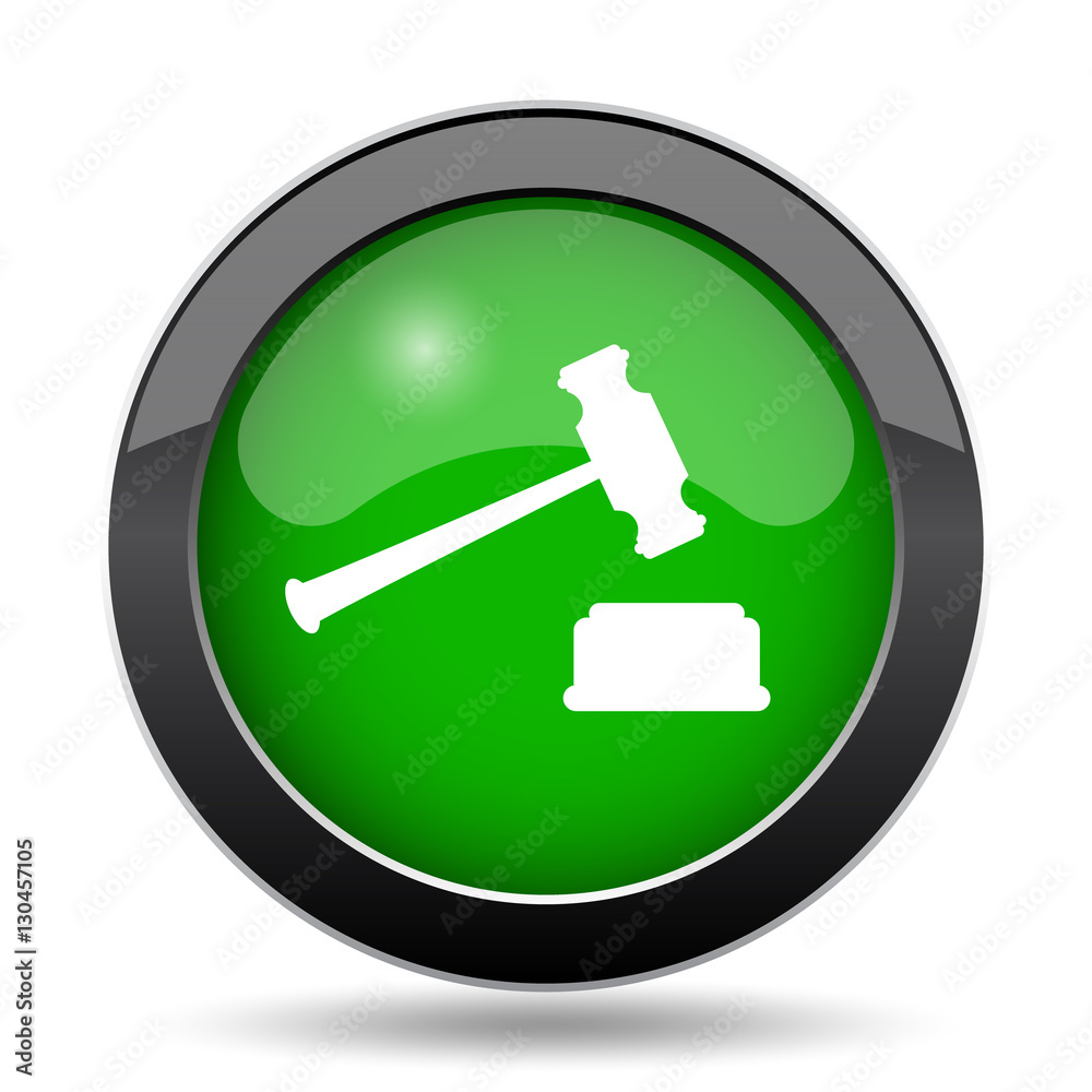 Judge hammer icon Judge hammer icon