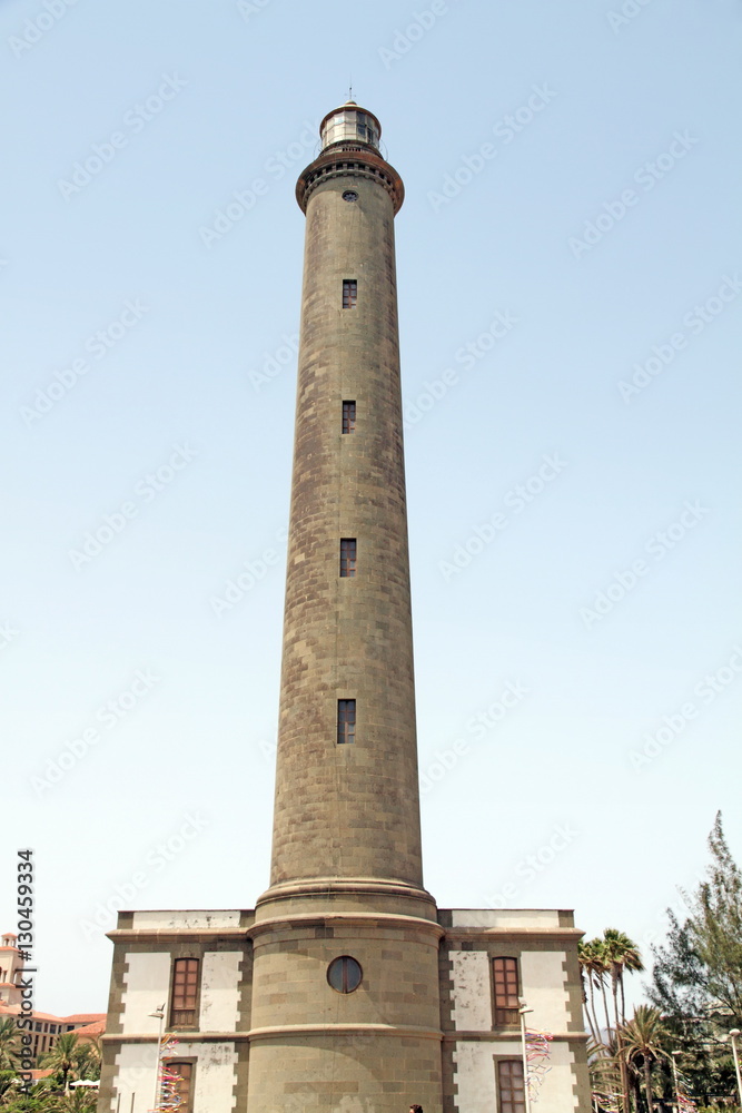 Maspalomas lighthouse  Grand Canary Spain