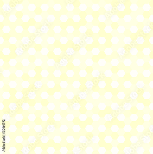 Hexagon pattern. Vector seamless background
