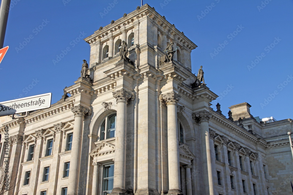 Obraz premium Reichstag, Berlin - Germany