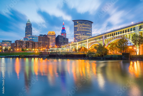 View of downtown Cleveland