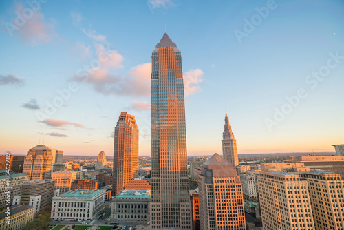 View of downtown Cleveland