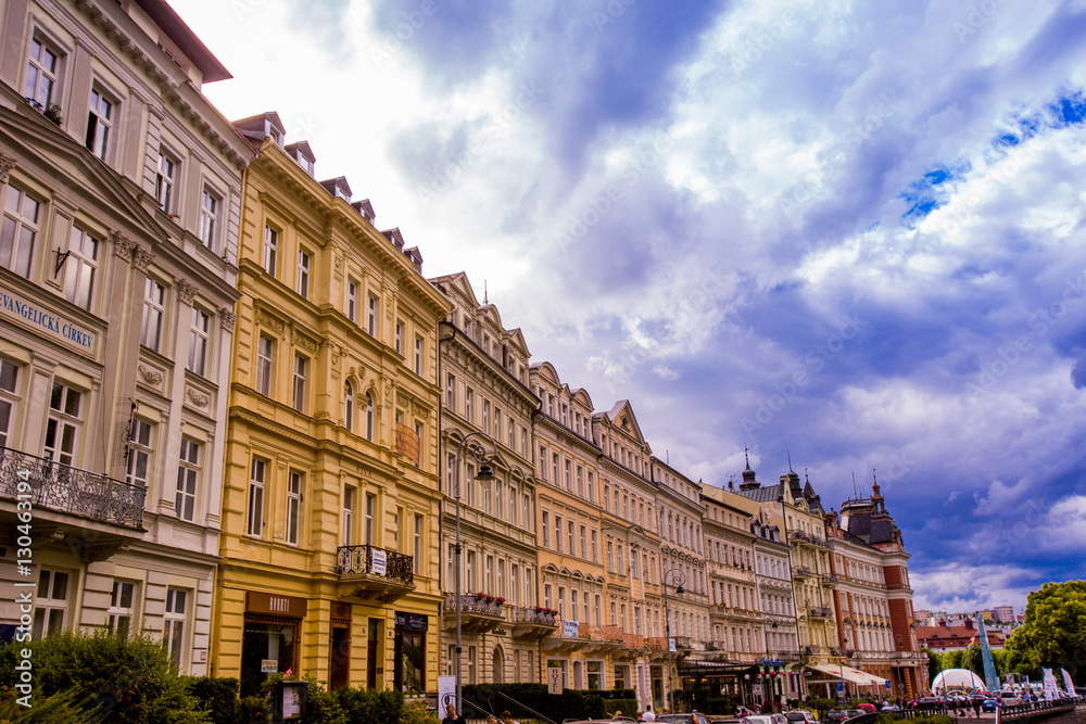 The countryside of the West Bohemian Spa triangle outside of Karlovy Vary, Bohemia, Czech Republic