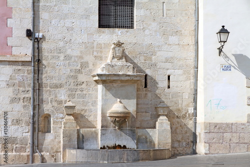 Main square Plaza Mayor Cuenca Castile Spain photo