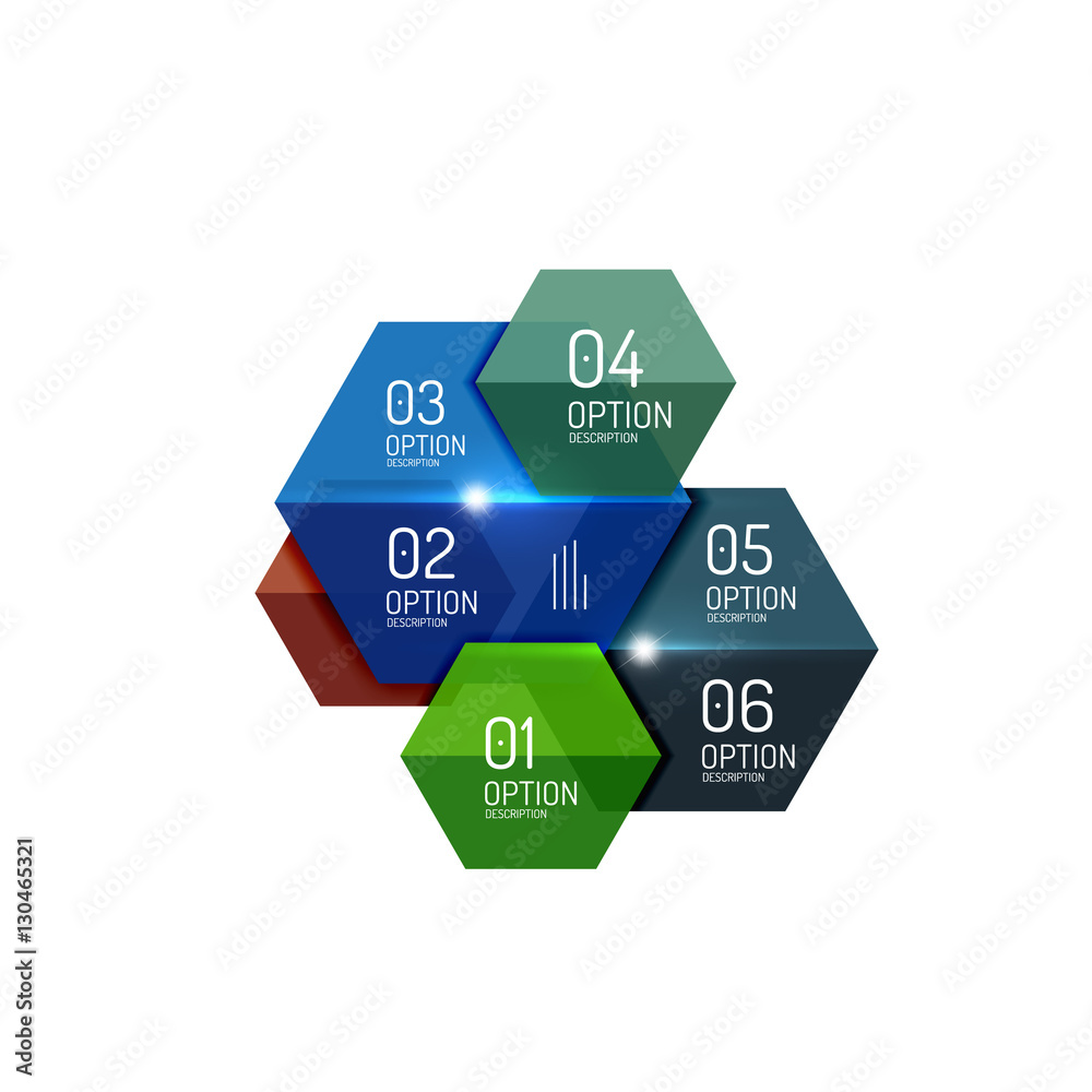 Vector infographic diagram templates Vector infographic diagram templates