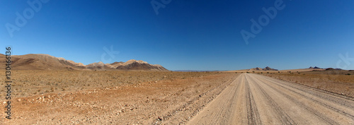 Desert Highway at Sossusvlei, Namibia