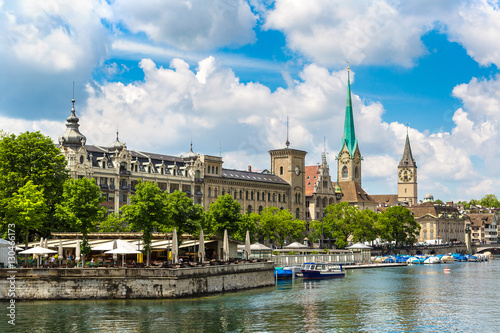 Historical part of Zurich