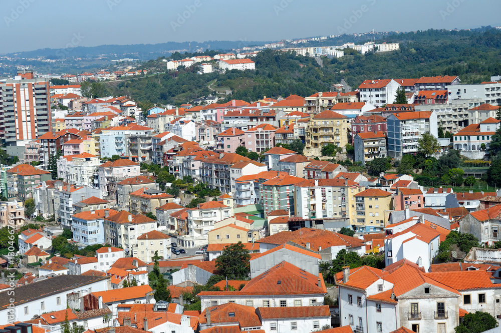 Cityscape coimbra portugal