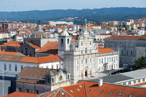 Cityscape coimbra portugal
