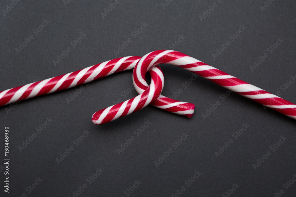 Fototapeta premium Two Sweet Candy Canes
