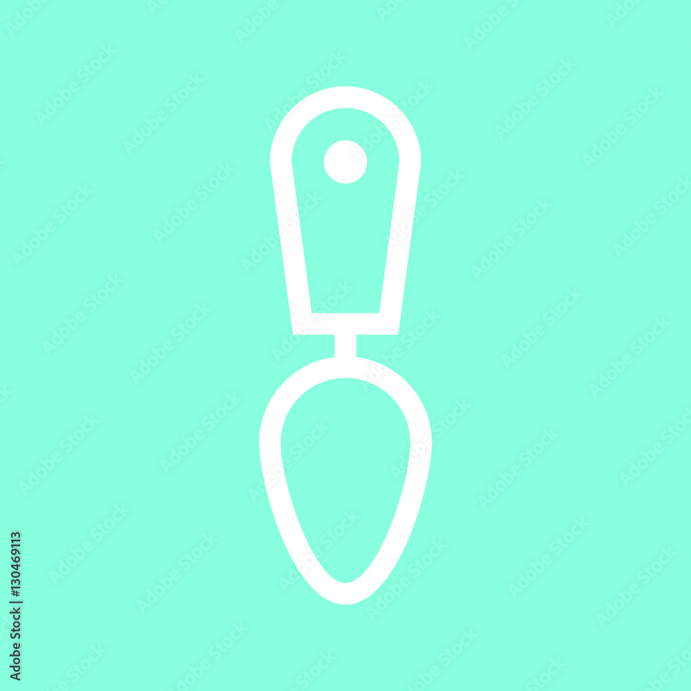 Big spoon icon in trendy flat style isolated on grey background. Kitchen symbol for your design, logo, UI. Vector illustration, EPS10. Big spoon icon in trendy flat style isolated on grey background. Kitchen symbol for your design, logo, UI. Vector illustration, EPS10.