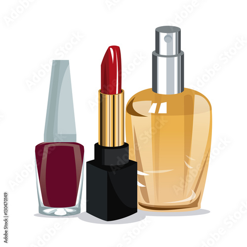 beauty cosmetics for wo vector illustration eps 10