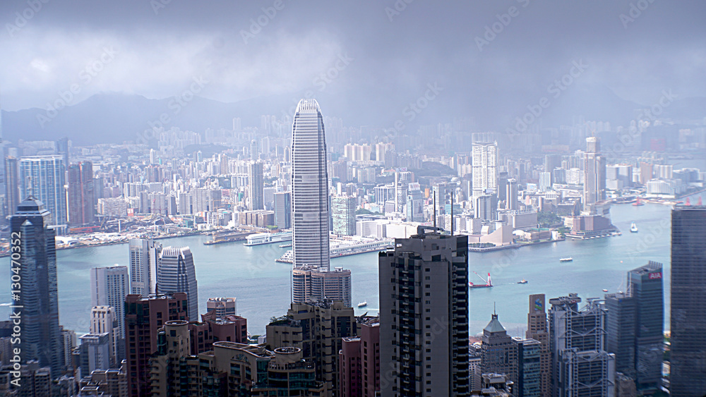 Fototapeta premium 维多利亚港