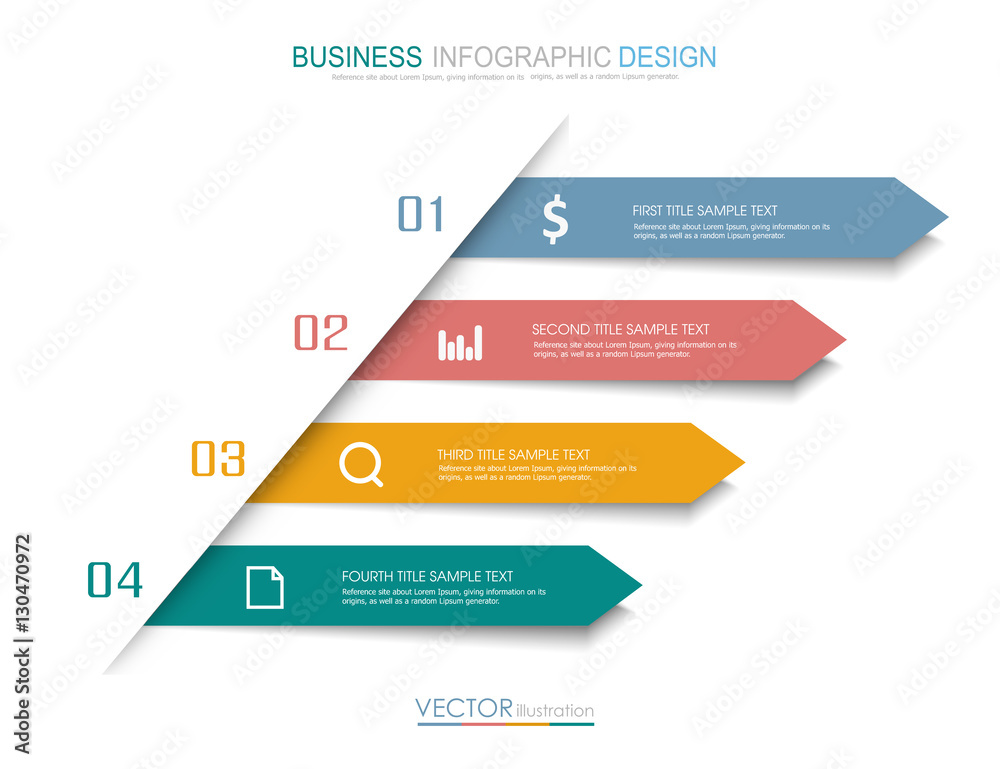 infographic flat vector design element with paper art illustrati infographic flat vector design element with paper art illustrati